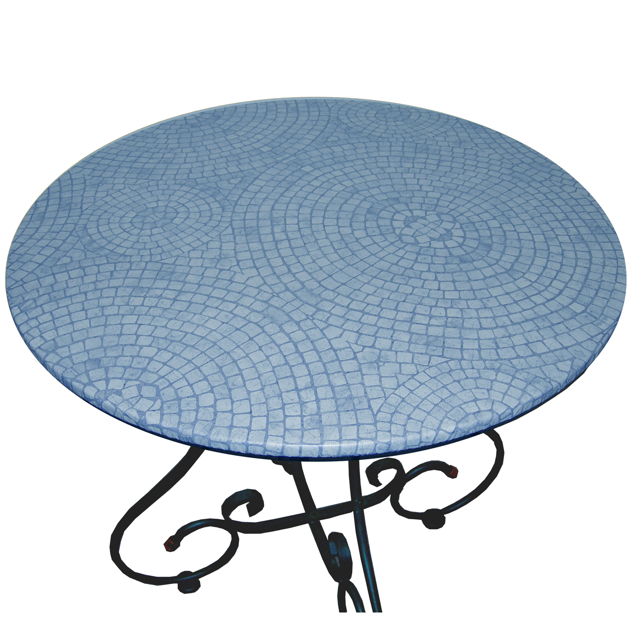 Mosaic Table Blue